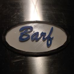 Barf-Badge.jpg Spaceballs - Barf Name Badge