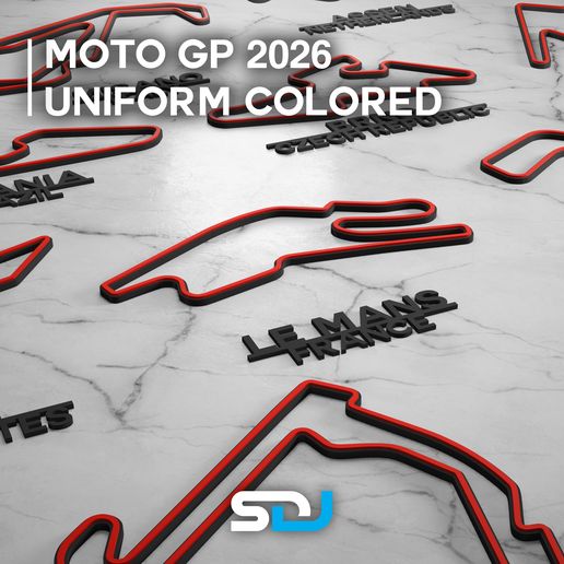 Moto GP 2026 - Uniform Colored