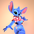 Stitch-Render-2.png Stitch and Angel (Full Package)
