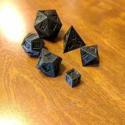 IMG_20170401_162907.jpg Free 3D file Braille Dice・3D printing template to download
