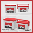 3.png ANOTHER 2 MODELS MARLBORO ICE BOX VINTAGE COOLER FOR SCALE AUTOS AND DIORAMAS