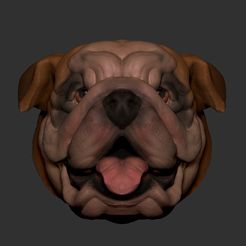 1.jpg STL file Bulldog・3D printing model to download