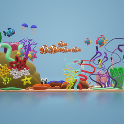 seaworld1.png 3D-Datei Sea World・3D-druckbares Modell zum Herunterladen