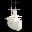 18.jpg Warship Cruiser Aurora 3D print model