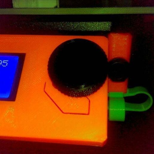 Rotary Encoder Knob - 3D model önizlemesi