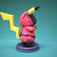 squid-game-pikachu-6.png squid game Pikachu - Pika pink soldier - Ready for 3D print 3D print model