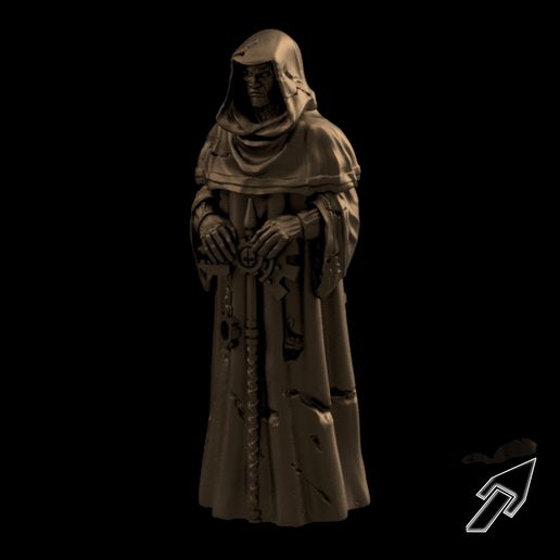 3D file GOTHIC STATUE - 4/4・3D printer design to download・Cults