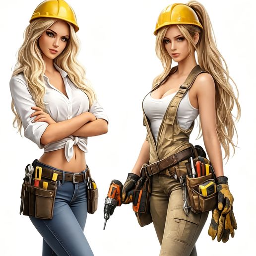 Hard Hat Heroes: The Builder Sisters