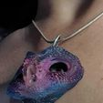 12.jpeg STL-Datei Barn owl bird- jewellery, pendant, necklace, earring・3D-druckbare Vorlage zum herunterladen