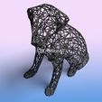 labrador-11.jpg Wired Labrador - 3D Wire Art