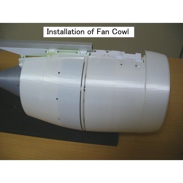 C10-Fan-Cowl-Beam01.jpg Download STL file Thrust Reverser with Turbofan Engine Nacelle • 3D printer template, konchan77