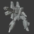 SuperVF1ABattloid01.jpg Super Valkyrie Veritech VF-1A Macross Battloid Only Robotech RPG Tactics