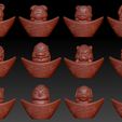 1578987686948-11.jpg Lingote de ouro do Zodíaco Edição ALL