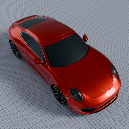 Porsche 911 Carrera 4S - High Detail