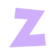 Z.stl Letters and Numbers MICKEY MOUSE | Logo
