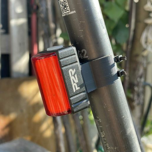 Bike light mount 3D model