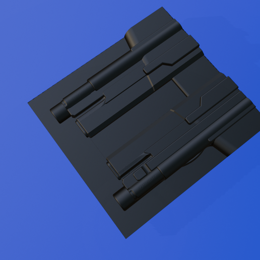 Taurus PT845 + Olight PL3 Split Mold vacuum.