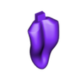 XV_Tongue.stl Digimon - XV-Mon / ExVeemon