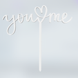 youandme3_.png YOU AND ME DECO _ WORDS DECORATION