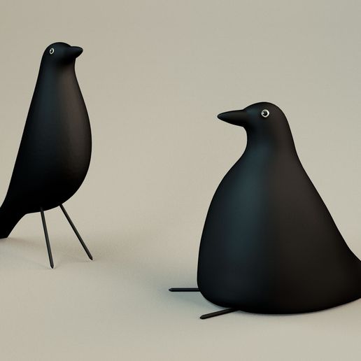 🏠 Today's Eames house bird・ 3D File for ・Cults