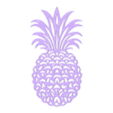 Pineapple.stl Настенное искусство "Ананас