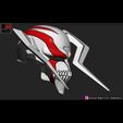 07.jpg Цельнополая маска - Куросаки Ичиго - Bleach 3D печатная модель 3D печатная модель