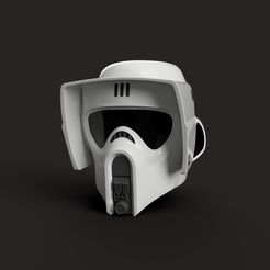 6.png STL file Biker Scout Helmet (Scout Trooper)・3D printer design to download