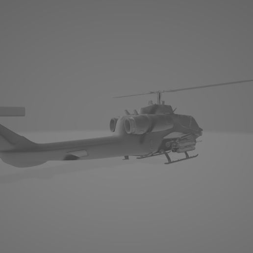 7.jpg Bell AH1W Super Cobra 3D Modell + Texturen