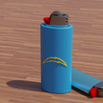LosAngelesChargers.png Los Angeles Chargers Bic Lighter Case
