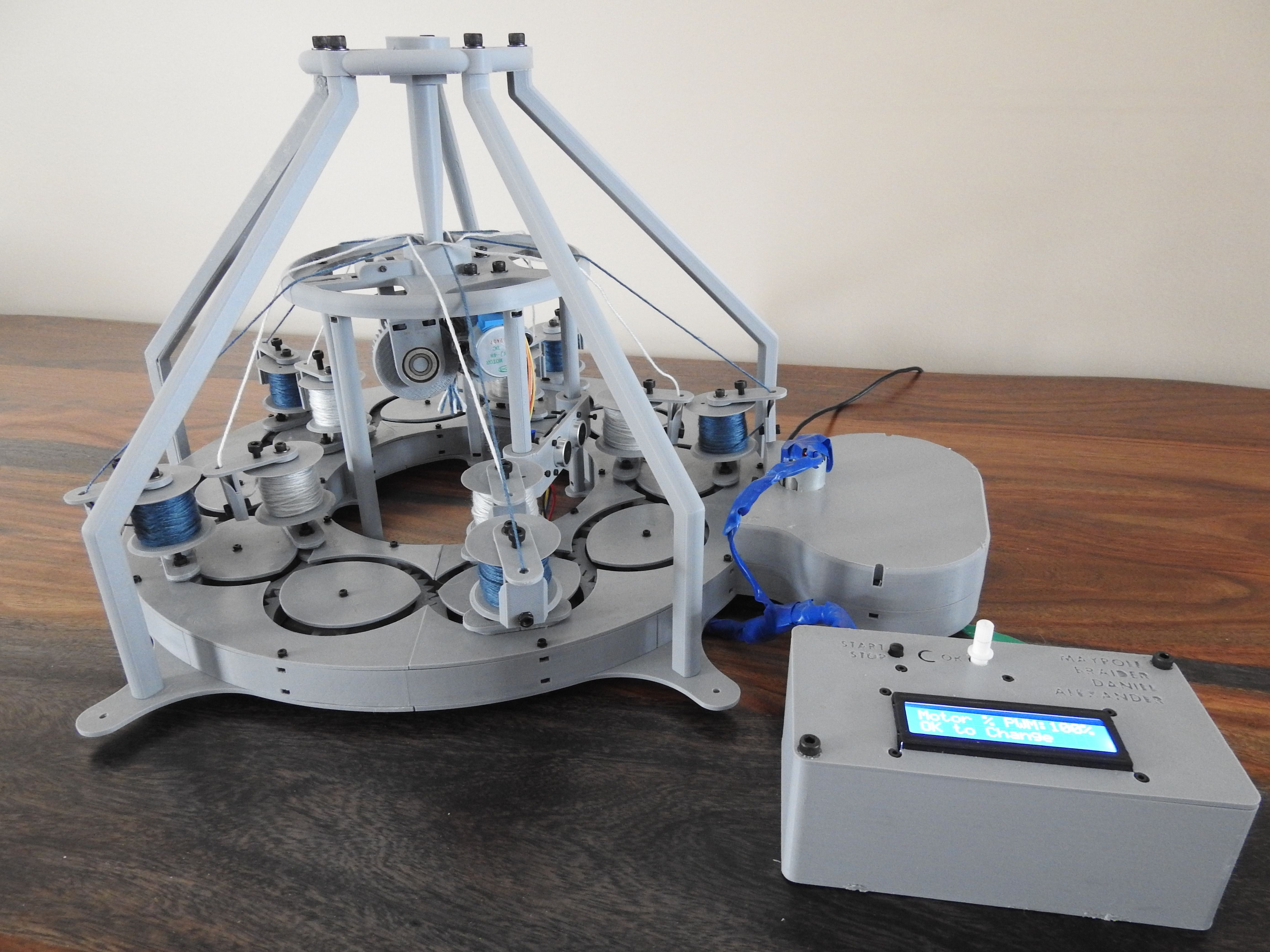 DSCN3425.JPG file Maypole Braiding Machine・3D printing template to download, DanFranCisco