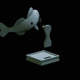 zander-trophy-53.png zander / pikeperch / Sander lucioperca fish in motion trophy statue detailed texture for 3d printing