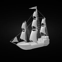 ship04-render1.png Файл STL Ship・Шаблон для 3D-печати для загрузки