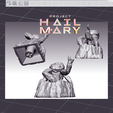 5.png Rocky – Project Hail Mary Alien Creature Artisan Keycap STL
