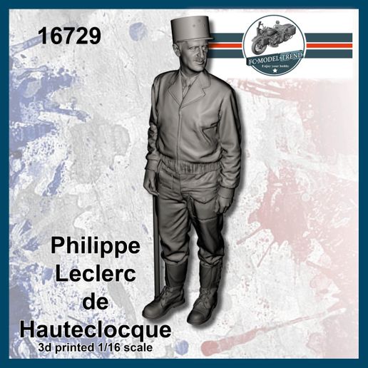 16729 Philippe Leclerc 1/16 scale.