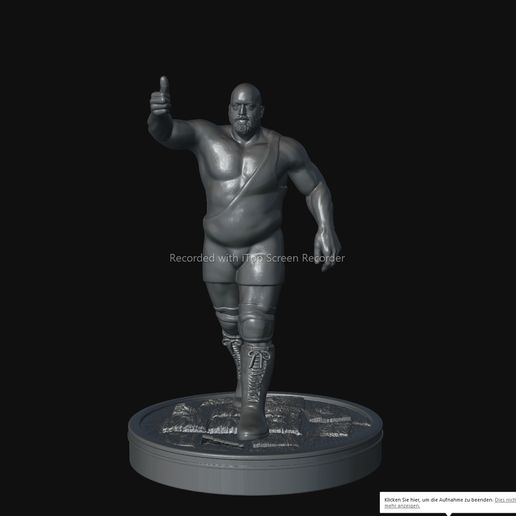 WWF-WWE Costum Big Show Full Figure 3D model