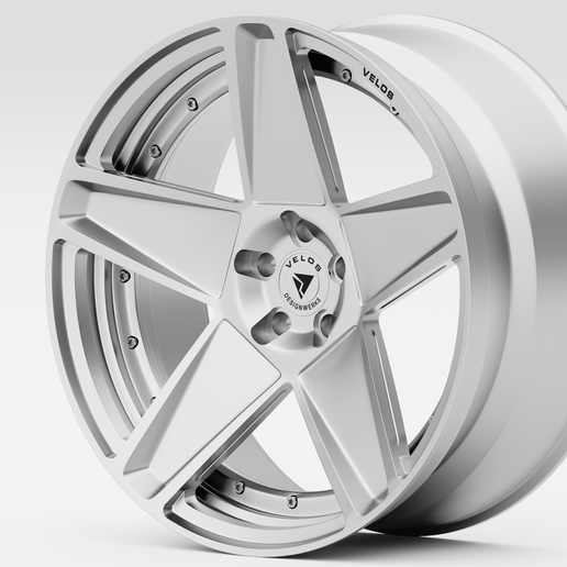 🚗 VXS 05 2-Piece Dualblock Rim 3D model・ 3D File for 3D printing・Cults