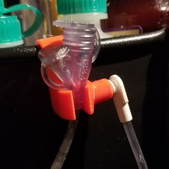 G-TUBE HOLDER 4.jpg Free STL file G-Tube Holder・3D printable model to download
