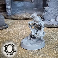 Jezzika_Print.jpg Fichier 3D Jezzika l'archer mutant・Modèle imprimable en 3D à télécharger