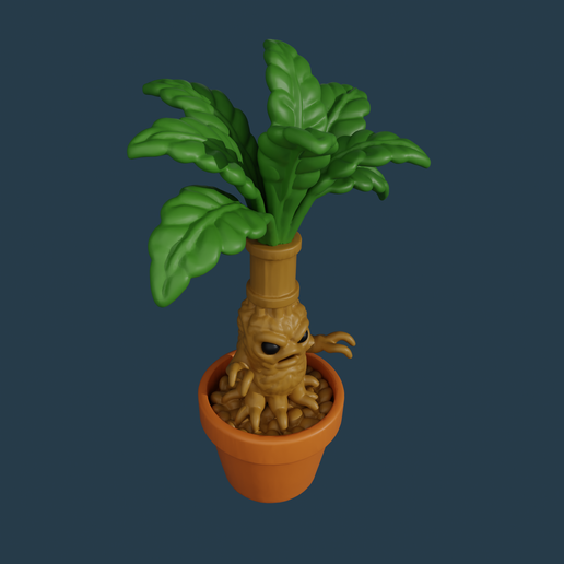 Mandrake compatible with Playmobil [STL/3MF]