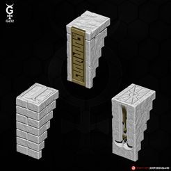 Pyramid_Small-33.jpg Файл STL Жертвенная платформа・3D модель для печати скачать