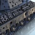 9.jpg Panzer V Panther Ausf. A (damaged) - WW2 German Flames of War Bolt Action 15mm 20mm 25mm 28mm 32mm