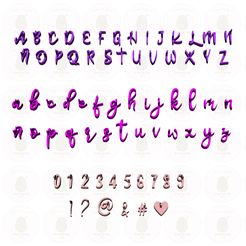 1cults.jpg Alphabet Letter Stamp - Sello de Letras Abecedario - Completo