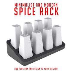 Free STL file Spice Rack (command hook) 🪝・3D printable object to  download・Cults