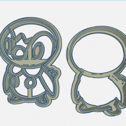fotopiplup.png Pokemon Piplup cookie cutter