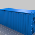 c394bc68b74da0c8dc8fd052d573d22d.png HO scale container 20ft (piko-compatible)