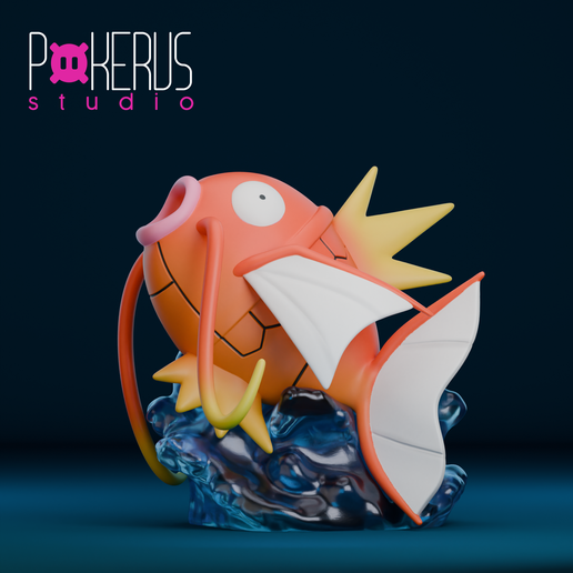 🐉 Magikarp 1/20 Scale・ 3D File for 3D printing・Cults