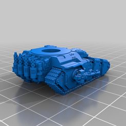 large_display_epickratoshull.png Бесплатный STL файл Tiny Bigger Tank Classic MBT・Модель 3D-принтера для скачивания