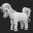06.jpg Unicorn 3D Model