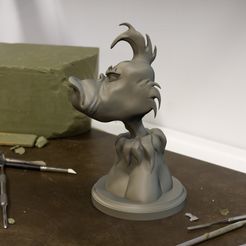 GrinchPrin_SQUARE.jpg STL file The Grinch・3D printing template to download, EddieChristian