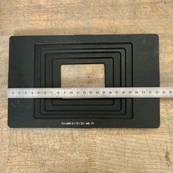 IMG_0052.jpg STL file Matte box ARRI Set of Mattes 4X5・3D printing design to download